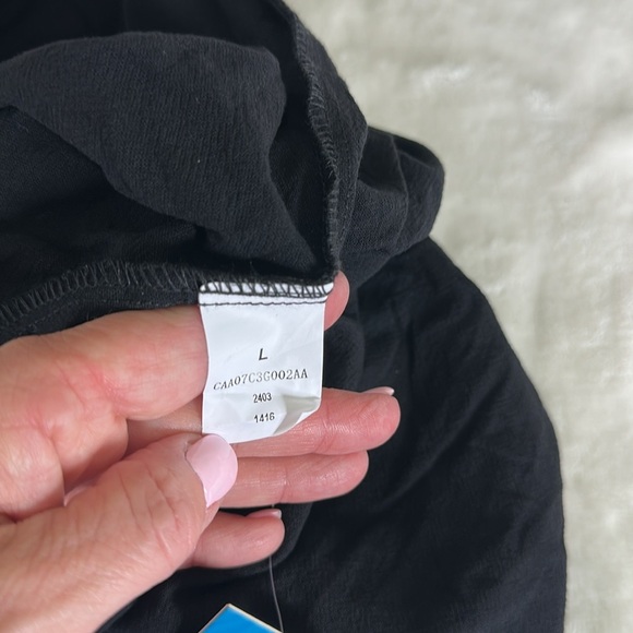 Cupshe Elegant Black Beach Pants NWT - Picture 10 of 11